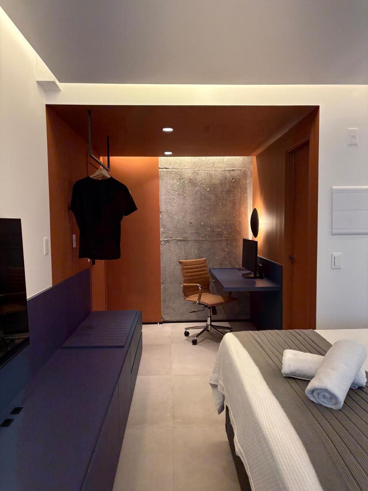 Apartamento Com Estacao De Trabalho E Vista Proximo A Faria Lima E Congonhas Sao Paulo Exterior photo